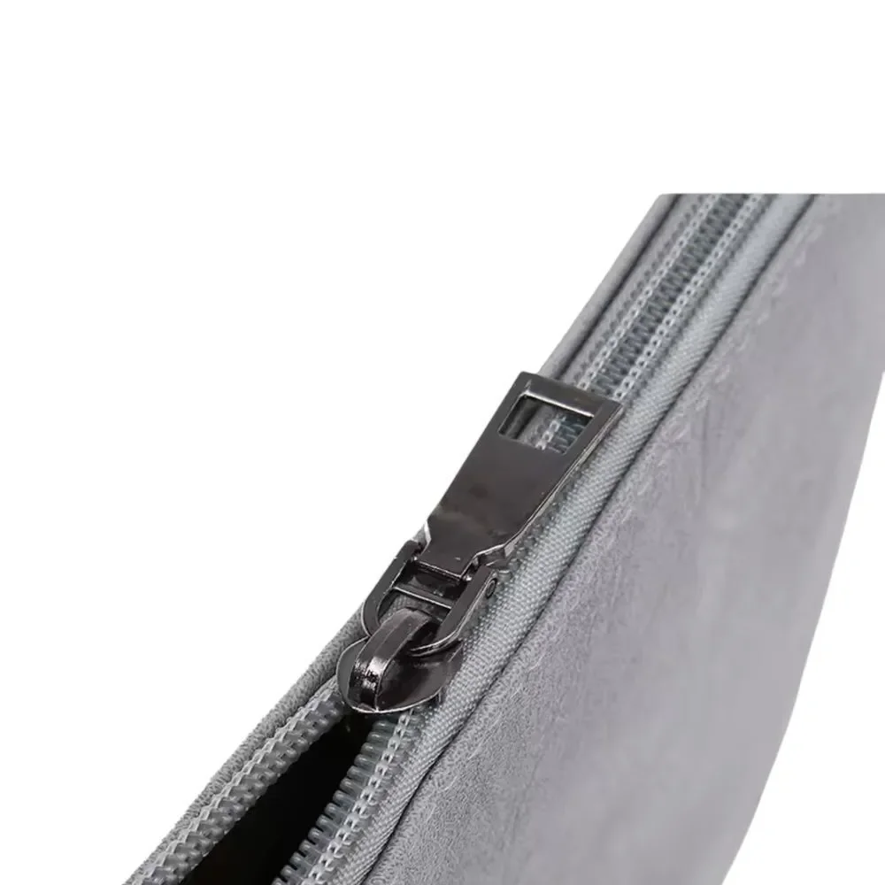 GRAY LARGE PU LEATHER‎ CLUTCH
